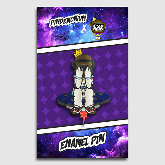 DefineMo X Pindemonium Astro Sitter Hard Enamel Pin
